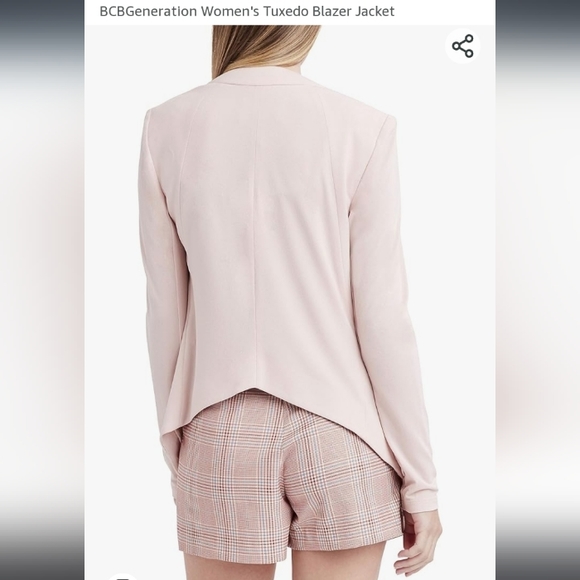 BCBG Tuxedo Blazer in Black - Picture 11 of 15